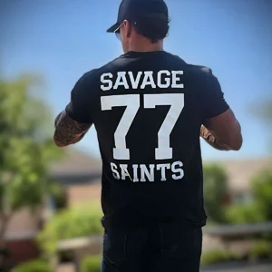 Savage Saints "77" Tee